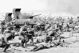 诺曼底登陆惨烈到什么程度？整个进程到底是如何推进的？图片