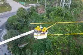 绝缘服里“蒸桑拿” 他们汗湿衣衫守卫清凉图片