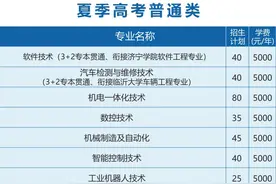 权威发布∣济宁职业技术学院2022年招生简章来了图片