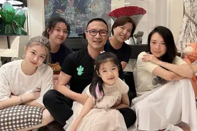 汪峰晒全家福庆51岁生日，16岁大女儿气质出挑，章子怡状态惹争议图片