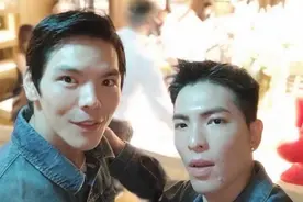 向太陈岚看到萧敬腾就非常疑惑：这也太像老公的儿子了吧图片