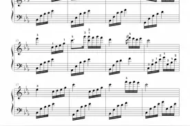 夜的钢琴曲五，钢琴谱原版，石进，曲谱分享图片