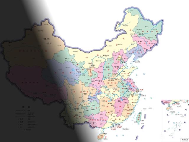 我国各季节晨昏线以及各时间各地黑夜白昼分布图