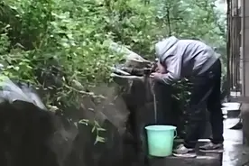 重庆一少年惧怕阳光，只敢躲在阴暗处，一对尖牙更是诡异离奇图片