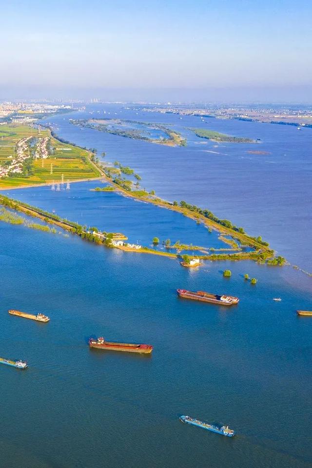 中科院地质地球所发布的九江鄱阳湖风光,每一帧都是大片!