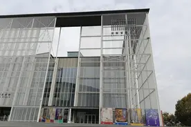 到刚建好的安徽省美术馆去看画展图片