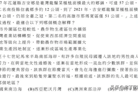 看一看！2023年台湾省“高考地理”考了啥？图片