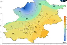 大风蓝色预警中 今明两日北风呼啸图片