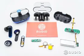 MEES M6 Pro真无线耳机拆解，支持动态头部跟踪空间音频，双重降噪图片