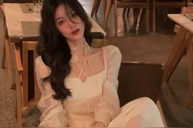 “脆弱感”的仙女裙，惹人怜爱的氛围感立马上身图片