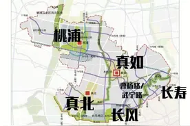 上海普陀：流进来一个“苏河十八湾”，占了半壁江山图片
