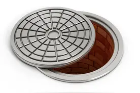 提示！远离井盖！案例回放：男童踩碎井盖掉进6米深污水井图片