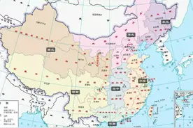 中国七大地理区域划分图片