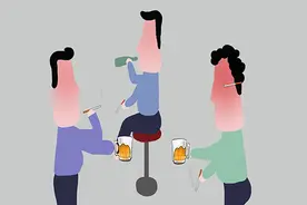 抽烟和喝酒，哪个更伤身？烟瘾酒瘾，若只保留一个，先戒哪个？图片