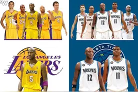 2007年安吉等人摧毁了科比KG的二人组，湖狼交易成功两队实力如何图片