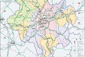 重庆主城都市区地图图片