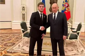 小卡德罗夫病重？普京紧急接见车臣“太子爷”，车臣权力将交接？图片