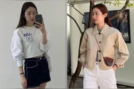 早春韩系穿搭如何搭配？这16套LOOK示范，集优雅与时尚为一体图片