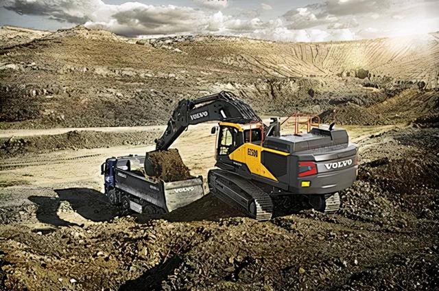 沃尔沃机械展设备