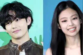 Jennie和金泰亨，法国巴黎牵手逛街，网友：光明正大的公开了？图片