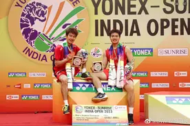 印度公开赛 | 梁王组合夺冠！昆拉武特“屠龙”成功，黄鸭凡晨肠胃炎退赛图片