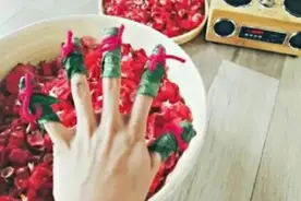 能染指甲的花 灰指甲都没了图片