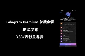 Telegram premium正式上线 电报付费订阅内容资讯大放送图片