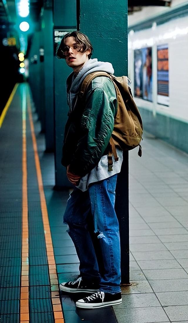 冬天搭配没思绪的男生,能够照着这一些街拍模板走,外型形象奇特时尚