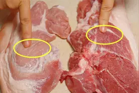 一样是猪肉，“深色”和“浅色”差别大，弄懂了再买不吃亏图片
