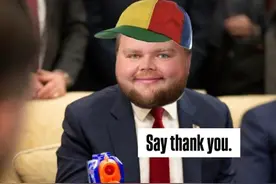 美副总统侮辱中国人乡巴佬后续：外网舆论反噬，中国人开心玩梗图片