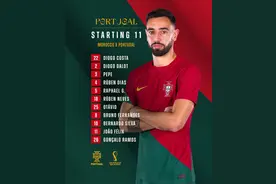 世界杯葡萄牙VS摩洛哥：C罗替补拉莫斯首发 阿什拉夫齐耶赫出战图片