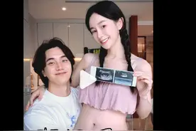 相爱5年曾多次哭诉备孕失败，35岁张檬晒B超照官宣怀孕：世界多了一个你，而我们多了一个世界图片