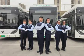 学礼仪 提服务 郑州公交新形象迎接拜祖大典图片