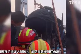 一线救援|河南许昌一学生逃课翻越栅栏腿被扎图片