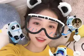 “冰墩墩妆容”被使用超1000万次，特效师：画了很多版本，精简可爱的更耐看，因容貌焦虑制作特效图片