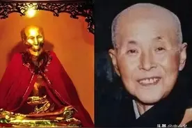 1999年真实影像，仁义尼姑圆寂后坐缸，三年后打开：女性特征全无图片