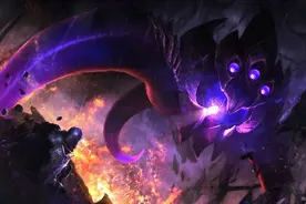 LOL新英雄“虚空女皇”Bel'Veth造型曝光！双形态蝠鲼怪兽图片