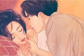 睡觉时候，男人下意识的4种举动，说明他爱你入骨图片