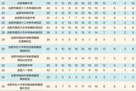 刚刚！合肥市指标到校政策详解来了！图片