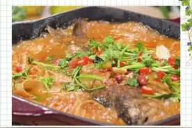 烤鲈鱼在家也能做，6步详细实操，鲜辣味美，家味的温情让人怀念图片