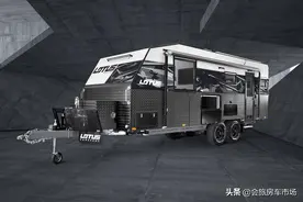 野兽双轴越野拖挂房车，7米多长能拓展空间，可长期在户外露营图片
