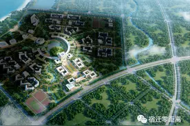 宿迁学院新校区最新进展图片