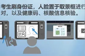 今年新增！考生身份核验系统的使用步骤看这里图片