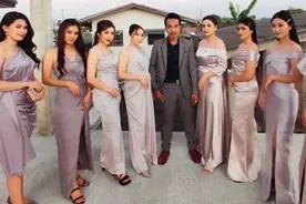 泰国男子有8名美丽妻子，都疯狂爱他，每天需翻牌图片