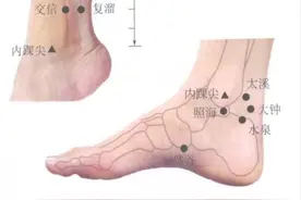 穴位图解——足少阴肾经经穴图片
