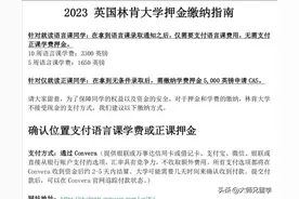 林肯大学2023年秋季入学持续开放申请的专业、学费押金缴纳指南图片