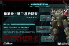 模寿推出精英级合金骨架拼装机甲产品图片