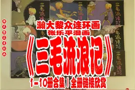 瀚大黎众｜岭南版漫画连环画《三毛流浪记》1-10册合集｜全册链接图片