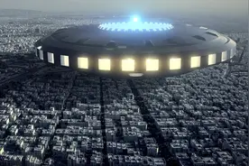 香港上空出现的不明飞行物，到底是什么？真的可能是ufo吗图片