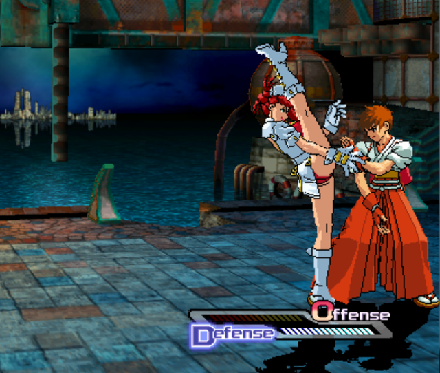 格斗游戏《斗鱼》让人大开眼界的必杀，衣服质量还是这么差